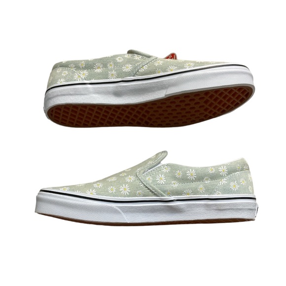 NWT Vans off the wall daisy pattern slip on sneakers 6 8 - Picture 3 of 6